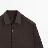 Camisas de lino ligeras de corte regular Camisas de lino ligeras de corte regular