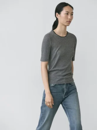 Camisas de manga corta a rayas