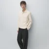 Camisas de manga larga con detalle acanalado Camisas de manga larga con detalle acanalado