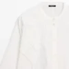 Camisas de mezcla de algodón con detalle bordado Camisas de mezcla de algodón con detalle bordado