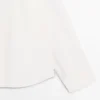 Camisas de mezcla de algodón con detalle bordado Camisas de mezcla de algodón con detalle bordado