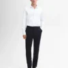 Camisas de popelín 100 % algodón de corte ajustado Camisas de popelín 100 % algodón de corte ajustado