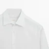 Camisas de popelín 100 % algodón de corte ajustado Camisas de popelín 100 % algodón de corte ajustado