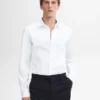 Camisas de popelín 100 % algodón de corte ajustado Camisas de popelín 100 % algodón de corte ajustado