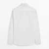 Camisas de popelín 100 % algodón de corte ajustado Camisas de popelín 100 % algodón de corte ajustado