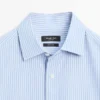 Camisas de popelín a rayas 100 % algodón Camisas de popelín a rayas 100 % algodón