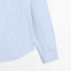 Camisas de popelín a rayas 100 % algodón Camisas de popelín a rayas 100 % algodón