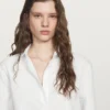 Camisas de popelín con botones ocultos Camisas de popelín con botones ocultos