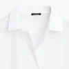 Camisas de popelín de algodón con detalle de pinzas Camisas de popelín de algodón con detalle de pinzas
