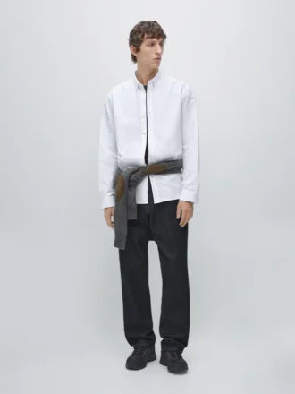 Camisas Oxford de corte regular 100 % algodón