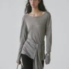 Camiseta con detalle de lazo
