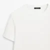 Camiseta de algodón 100 % mercerizado Camiseta de algodón 100 % mercerizado