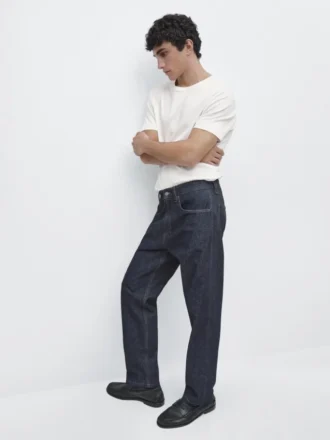 Camiseta de algodón 100 % mercerizado