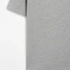 Camiseta de algodón jaspeado de manga corta Camiseta de algodón jaspeado de manga corta