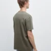 Camiseta de manga corta 100 % algodón Camiseta de manga corta 100 % algodón
