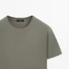Camiseta de manga corta 100 % algodón Camiseta de manga corta 100 % algodón