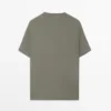 Camiseta de manga corta 100 % algodón Camiseta de manga corta 100 % algodón