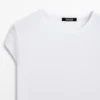 Camiseta de manga corta 100 % algodón mercerizado Camiseta de manga corta 100 % algodón mercerizado