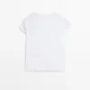 Camiseta de manga corta 100 % algodón mercerizado Camiseta de manga corta 100 % algodón mercerizado