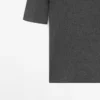 Camiseta de manga corta de mezcla de algodón Camiseta de manga corta de mezcla de algodón