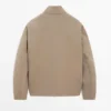 Chaqueta acolchada repelente al agua con cuello alto Chaqueta acolchada repelente al agua con cuello alto