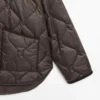 Chaqueta acolchada repelente al agua con detalles de pana Chaqueta acolchada repelente al agua con detalles de pana