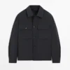 Chaqueta corta con detalles de bolsillos Chaqueta corta con detalles de bolsillos
