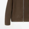 Chaqueta corta de piel de ante Chaqueta corta de piel de ante