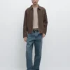 Chaqueta de piel de ante Chaqueta de piel de ante