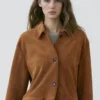 Chaqueta de piel de ante Chaqueta de piel de ante