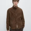 Chaqueta de piel de ante Chaqueta de piel de ante