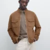 Chaqueta de piel de ante Chaqueta de piel de ante