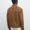 Chaqueta de piel de ante Chaqueta de piel de ante