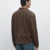 Chaqueta de piel de ante Chaqueta de piel de ante