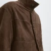 Chaqueta de piel de ante Chaqueta de piel de ante