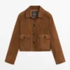 Chaqueta de piel de ante Chaqueta de piel de ante