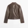 Chaqueta de piel de ante Chaqueta de piel de ante