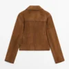 Chaqueta de piel de ante Chaqueta de piel de ante