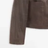 Chaqueta de piel de ante Chaqueta de piel de ante