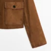 Chaqueta de piel de ante Chaqueta de piel de ante