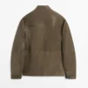 Chaqueta de piel de cabra con efecto desgastado Chaqueta de piel de cabra con efecto desgastado