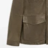 Chaqueta de piel de cabra con efecto desgastado Chaqueta de piel de cabra con efecto desgastado