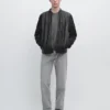 Chaqueta de piel de oveja napa Chaqueta de piel de oveja napa