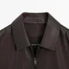 Chaqueta de piel de oveja napa Chaqueta de piel de oveja napa