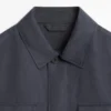 Chaqueta ligera de lino con bolsillos Chaqueta ligera de lino con bolsillos