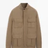 Chaqueta safari 100 % lino Chaqueta safari 100 % lino