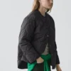 Chaqueta tipo capa acolchada Chaqueta tipo capa acolchada
