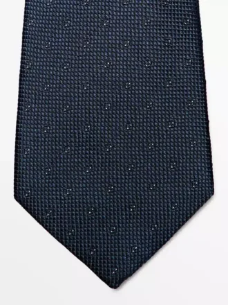 Corbata texturizada 100 % seda