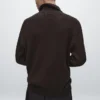 Cárdigan de punto trenzado de algodón con cremallera Cárdigan de punto trenzado de algodón con cremallera
