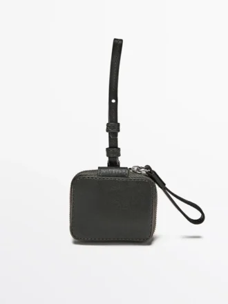 Funda para AirPods de piel napa